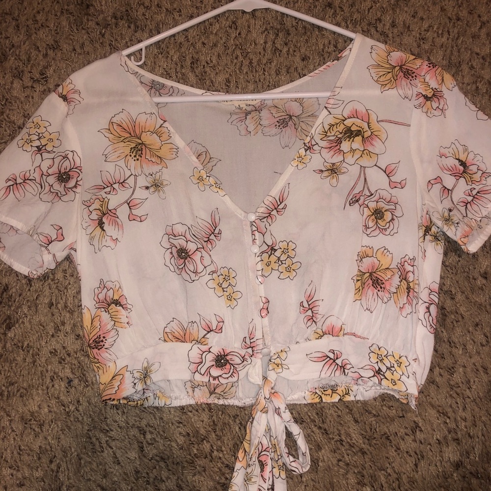 LA Hearts Crop Top